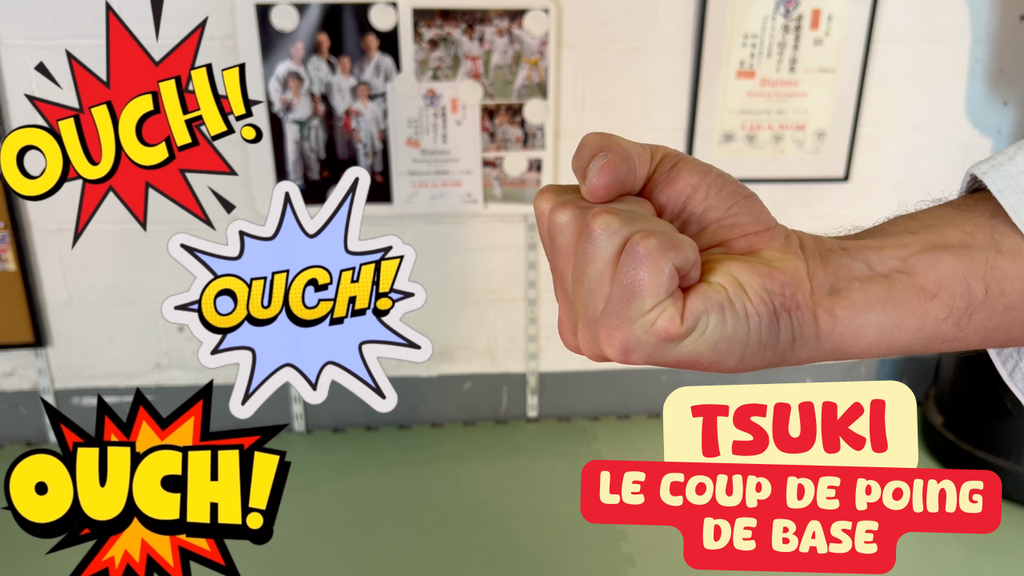 Tsuki - le coup de poing de base